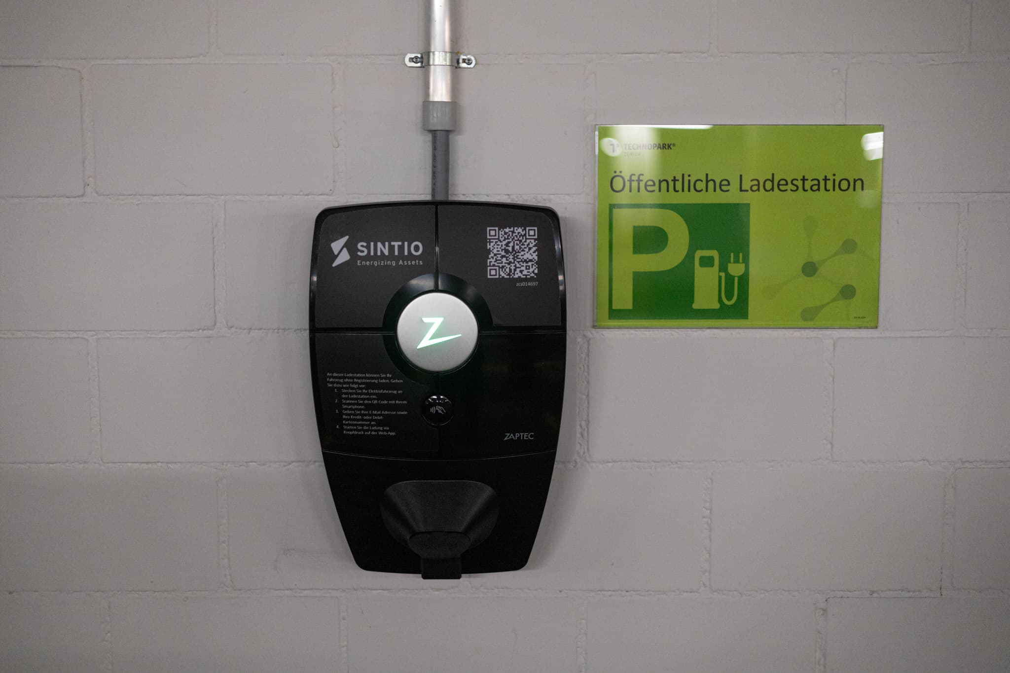Scan QR-Code on Charger