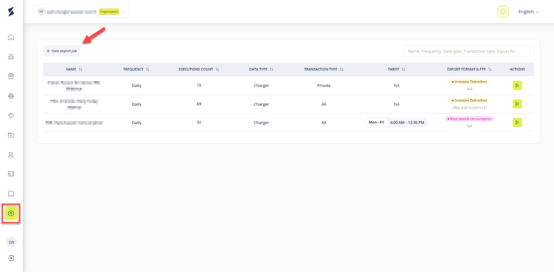 EXPORT-JOB-DASHBOARD