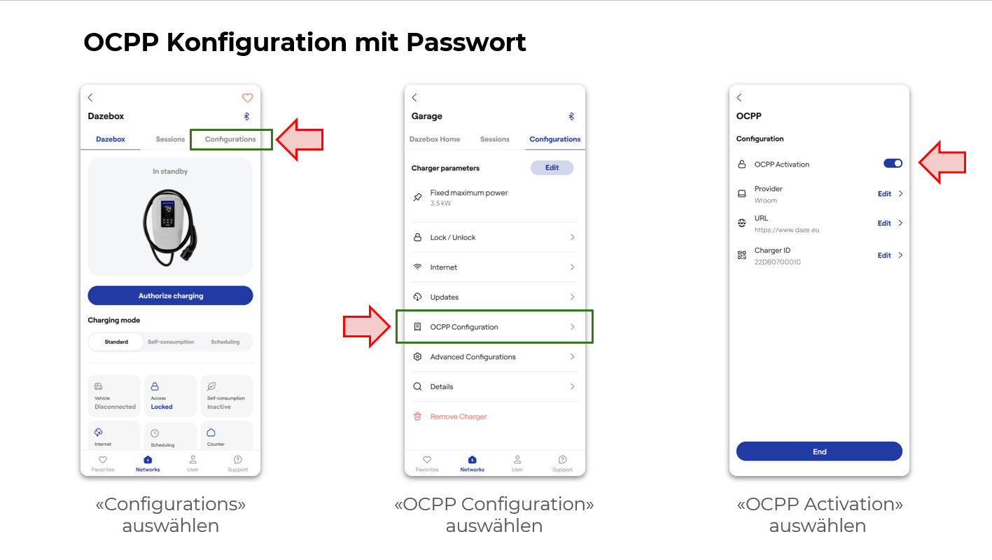 OCPP-AKTIVIERUNG
